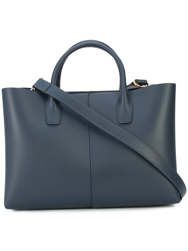 Mansur Gavriel Mini Folded Tote Bag - Blue