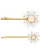 Rosantica Perset Hair Clips - Gold