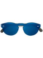 Retrosuperfuture Large 'tuttolente Paloma' Sunglasses, Adult Unisex, Blue, Acetate