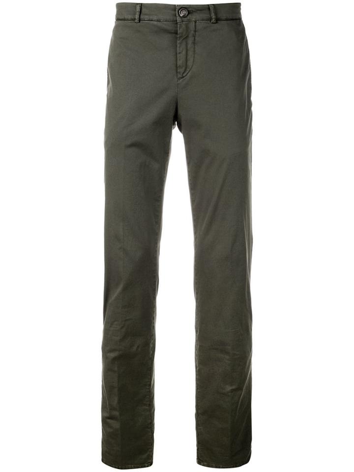 Brunello Cucinelli Slim Fit Chinos - Green