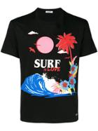 Valentino Surf Is Love T-shirt - Black