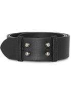 Burberry The Small Belt Bag Grainy Leather Belt - Black