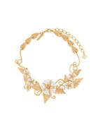 Oscar De La Renta Morning Glory Necklace - Metallic