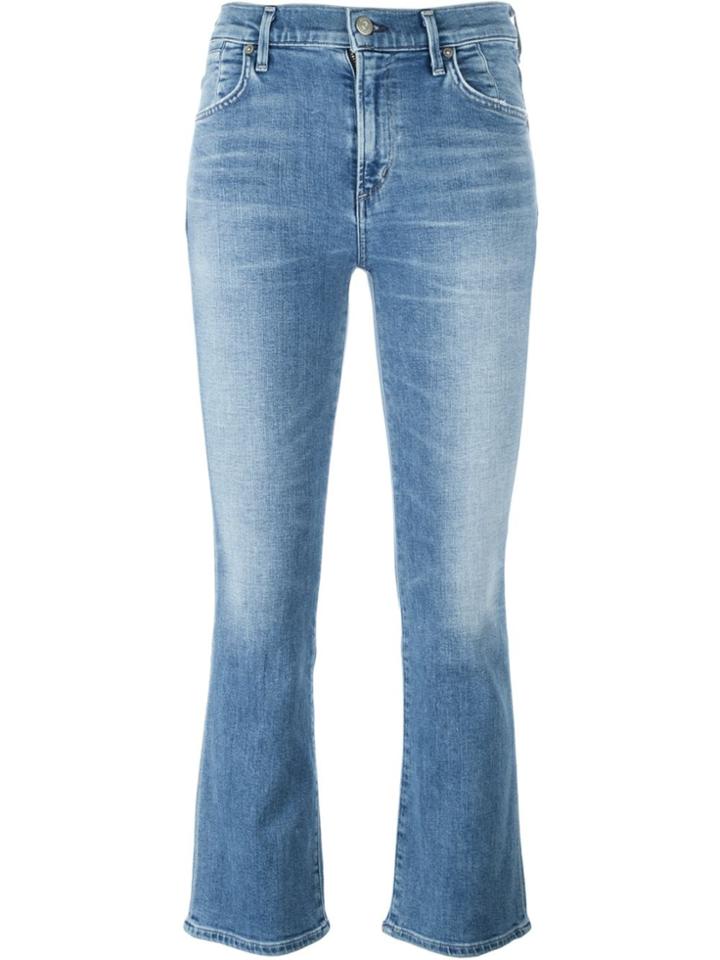 Citizens Of Humanity Bootcut Cropped Jeans - Blue