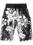 Osklen - Printed Bermuda Shorts - Men - Cotton - P, Black, Cotton