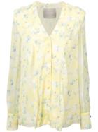 Jason Wu Collection Floral Blouse - Yellow