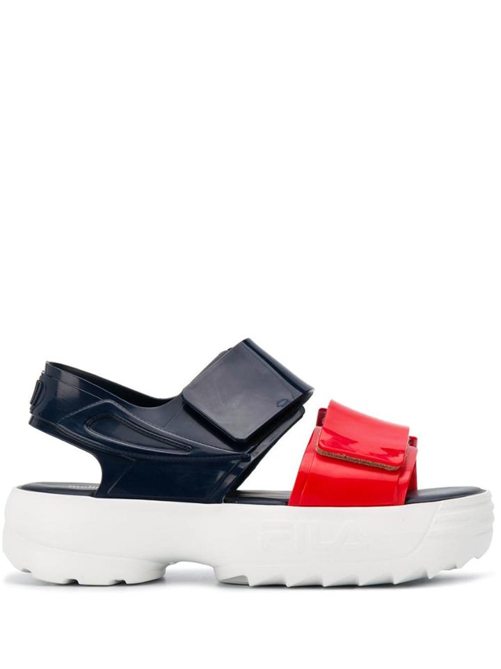 Fila X Melissa Buckle Sandals - Blue