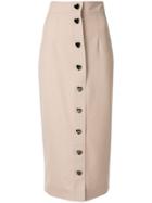 George Keburia Beige Skirt - Brown