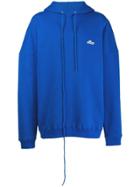 We11done Oversized Hoodie - Blue
