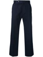 Kenzo Wide-leg Tailored Trousers - Blue