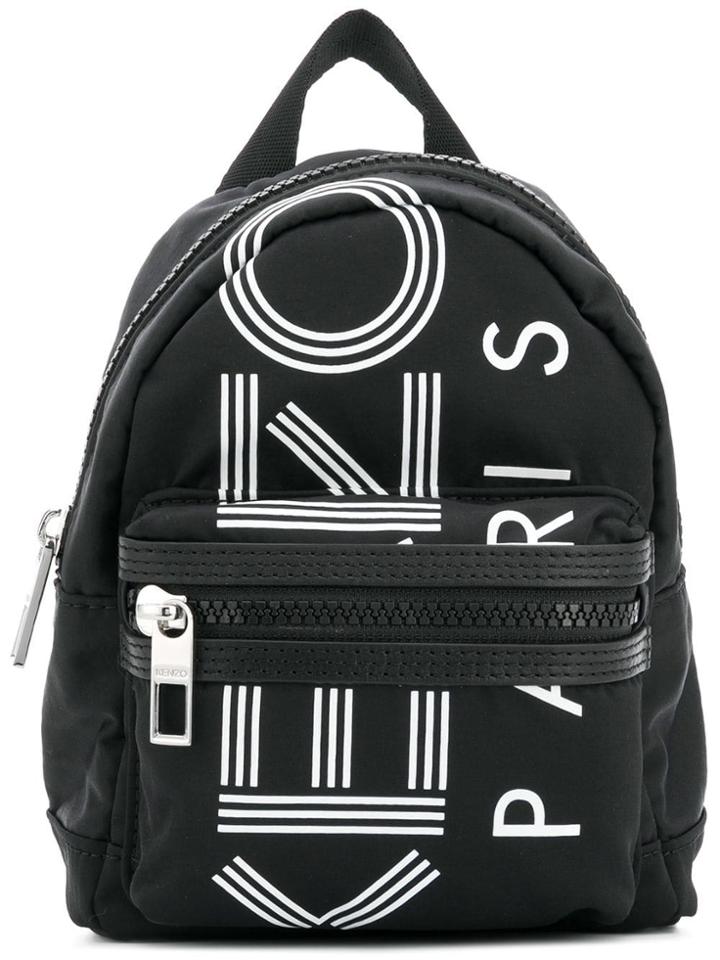 Kenzo Printed Backpack - Black