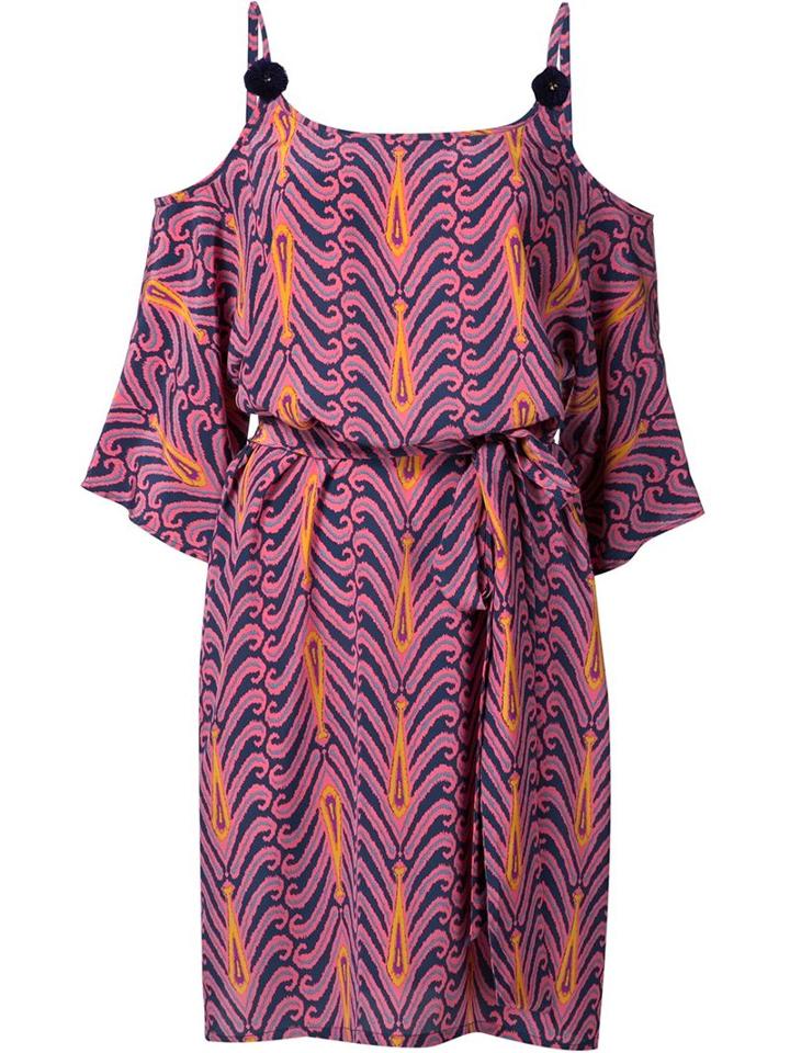 Figue 'celina' Dress, Women's, Size: Xs, Pink/purple, Silk
