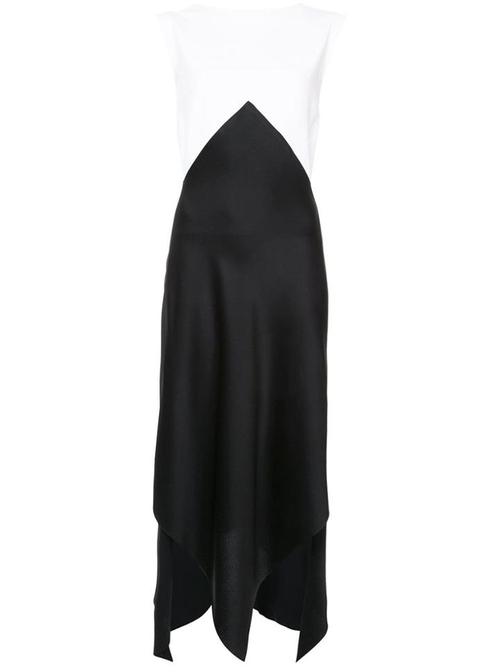 Tome Colour Block Dress - Black