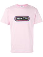 Joyrich - Rich 77% T-shirt - Men - Cotton - L, Pink/purple, Cotton