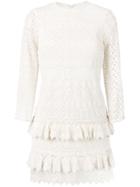 Philosophy Di Lorenzo Serafini Lace Mini Dress - White