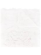 Faliero Sarti Bora Bora Scarf, Women's, White, Silk/cotton