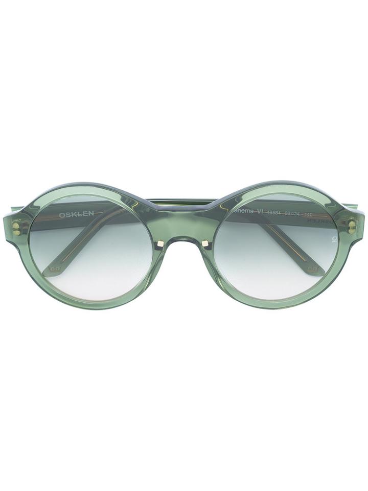 Osklen - Ipanema Iv Sunglasses - Women - Acetate - One Size, Green, Acetate
