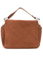 Mara Mac Woven Shoulder Bag - Brown