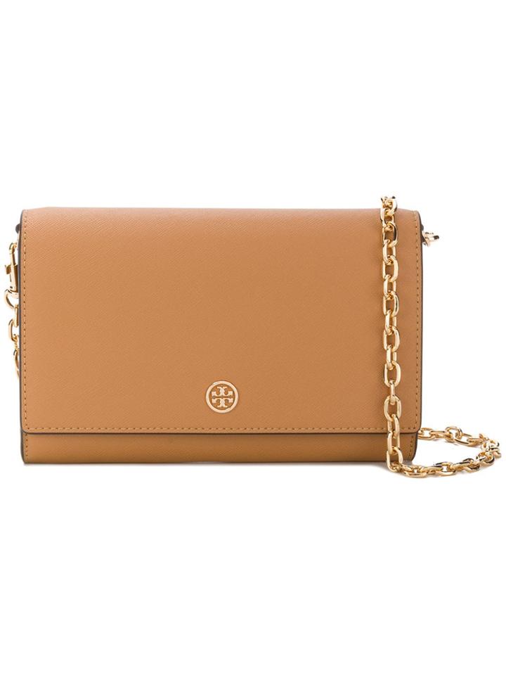 Tory Burch Chain Strap Mini Shoulder Bag - Neutrals