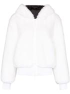 Kirin Oversized Faux-fur Jacket - White