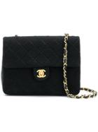 Chanel Vintage Mini Quilted Bag - Black