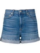 Rag & Bone Classic Denim Shorts - Blue