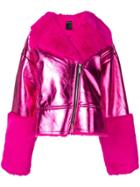 Marc Ellis Loose Fitted Jacket - Pink