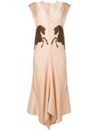 Chloé Horse Dress - Pink