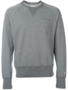 Champion Front Pocket Sweatshirt, Men's, Size: S, Grey, Cotton