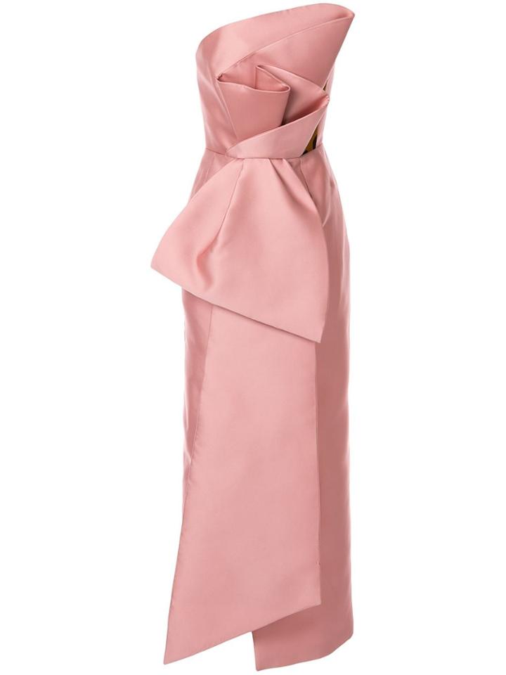 Azzi & Osta Sleeveless Bow Gown - Pink