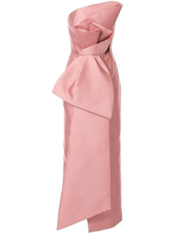 Azzi & Osta Sleeveless Bow Gown - Pink