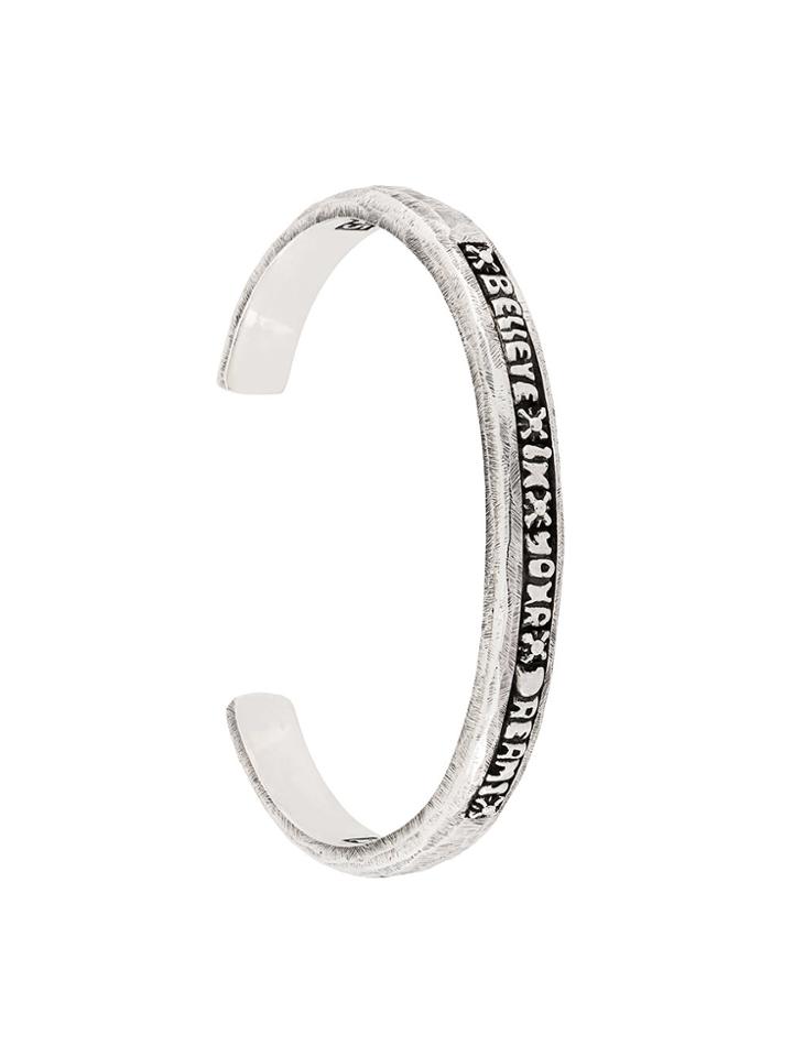Elf Craft Believe In Your Dreams Cuff - Metallic