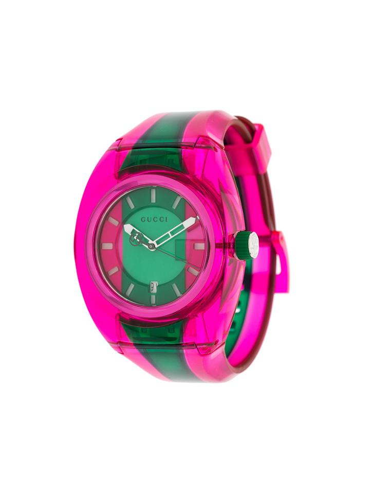 Gucci Sync Watch - Pink & Purple