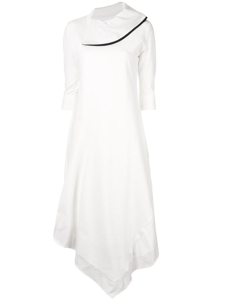 Taylor Compelled Midi Dress - White