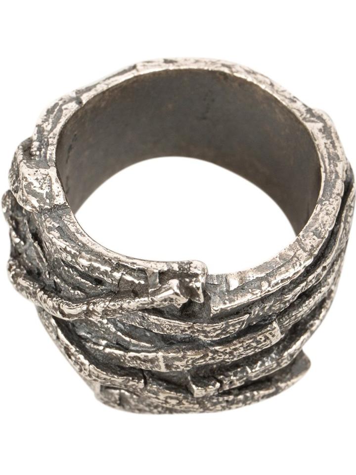 Tobias Wistisen Twig Effect Ring