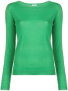 P.a.r.o.s.h. Fine Knit Sweater - Green