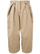 Sacai Pleated Trousers - Neutrals