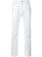Loveless Skinny Rider Trousers, Men's, Size: 1, White, Cotton/polyurethane