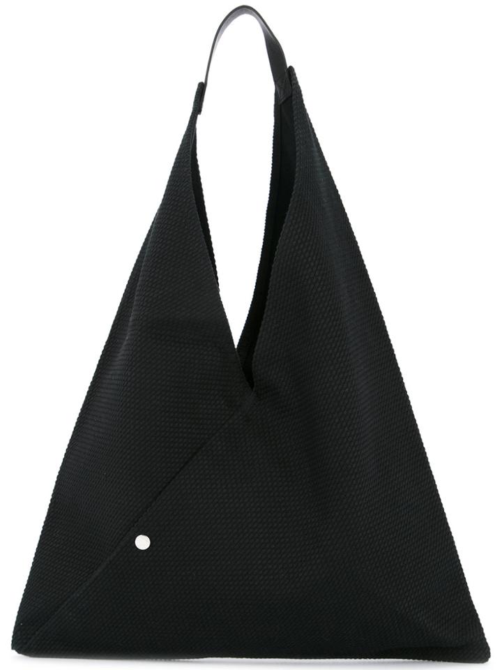 Cabas Triangle Tote - Black