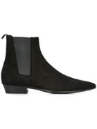 Saint Laurent 'devon' Chelsea Boots - Black