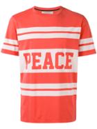 Paul Smith - Peace Print T-shirt - Men - Cotton - Xl, Red, Cotton