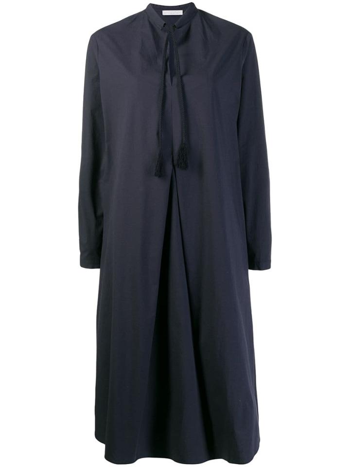 Fabiana Filippi Tassel Detail Dress - Blue