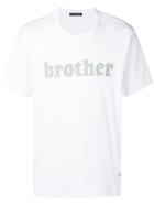Acne Studios Brother Printed T-shirt - White
