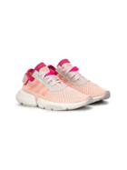 Adidas Kids Flat Perforated Sneakers - Pink