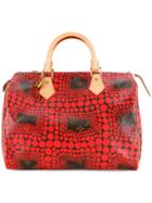Louis Vuitton Vintage Yayoi Kusama X Louis Vuitton Speedy Bag, Women's, Red