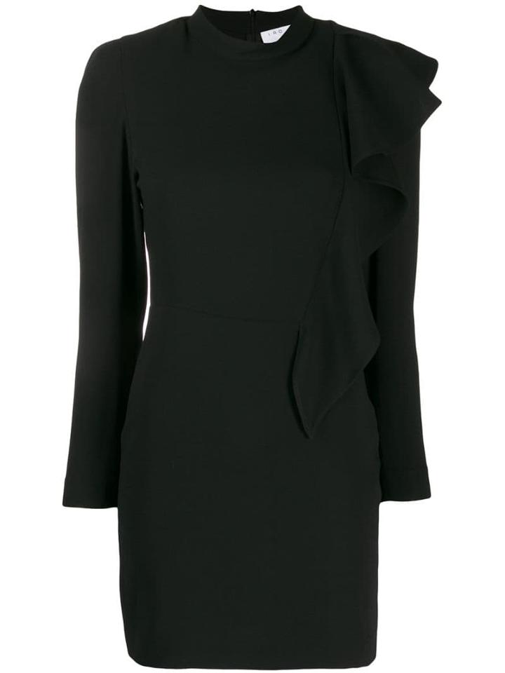 Iro Ruffle-trim Mini Dress - Black