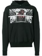 Cav Empt 'strap Heavy' Printed Hoodie, Adult Unisex, Size: Medium, Black, Cotton