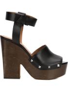 Givenchy 'sofia' Clog Sandals - Black