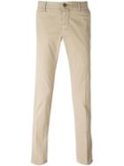 Incotex Slim Fit Trousers, Men's, Size: 38, Nude/neutrals, Cotton/spandex/elastane