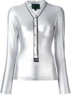 Jean Paul Gaultier Vintage Longsleeved Metallic Top